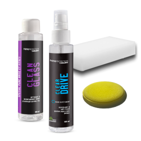 Kit anti pluie pour pare-brise/vitres